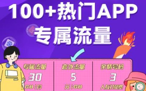 2022迎新年！电信最新29元星卡套餐资费公布