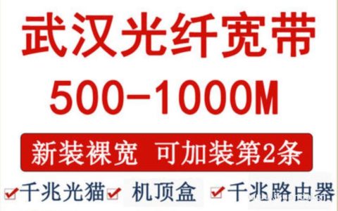 武汉移动500-1000M宽带套餐大全