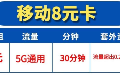 电话手表流量卡用什么卡？儿童智能手表8元卡介绍