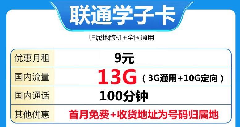 推荐两款2023年超划算的大流量卡|联通巨浪卡月租39元300G通用流量+自主选号+长期套餐