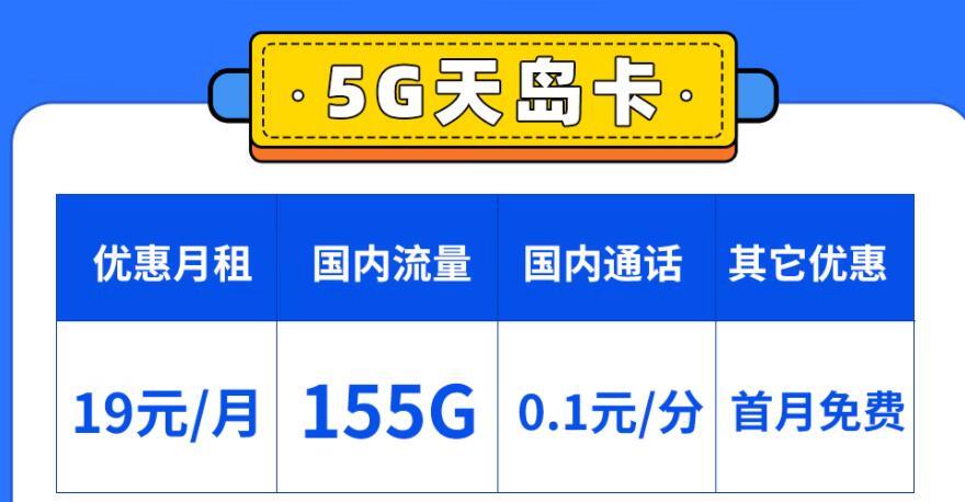 流量卡话费充错能退回吗？移动5G天阳卡-月租19元/月国内流量80G+300分钟免费通话