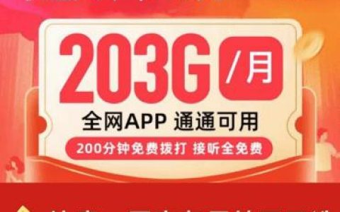 联通流量卡39元200g免费申请，流量和通话略胜一筹