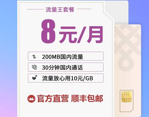 联通最低消费套餐是多少？如何办理8元套餐？
