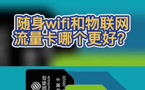 随身WiFi和流量卡哪个更好用？