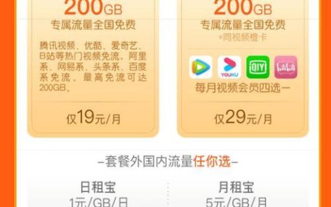 联通寄递小橙卡来了！套餐内容、资费如何？