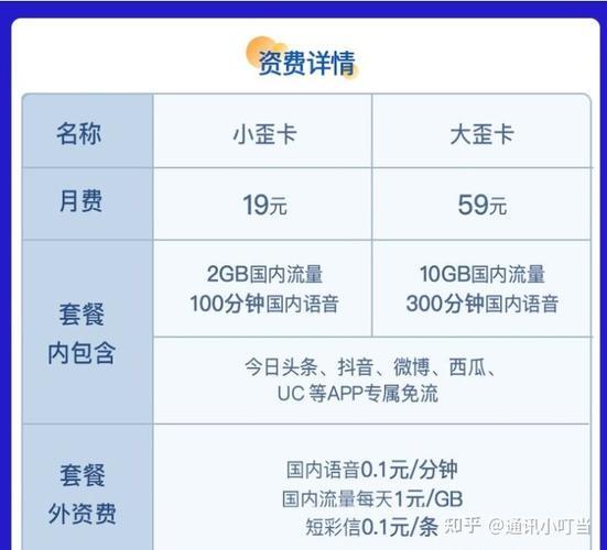 钉钉小宝卡月租19元，支持多款APP免流