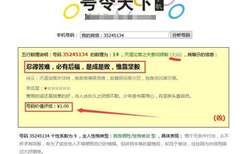 号令天下手机靓号吉祥号，彰显身份，提升气质