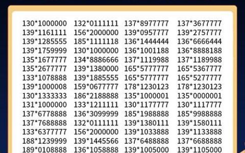 138开头的手机号码，为何越来越稀缺？
