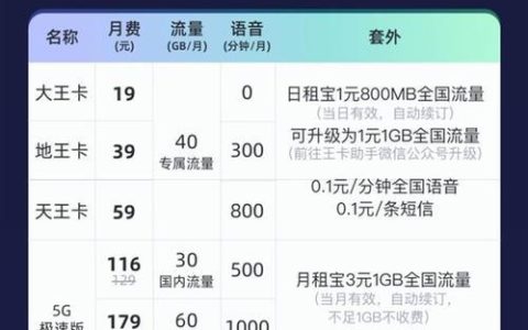 流量王卡19元套餐480g：性价比高，但需注意“定向流量”