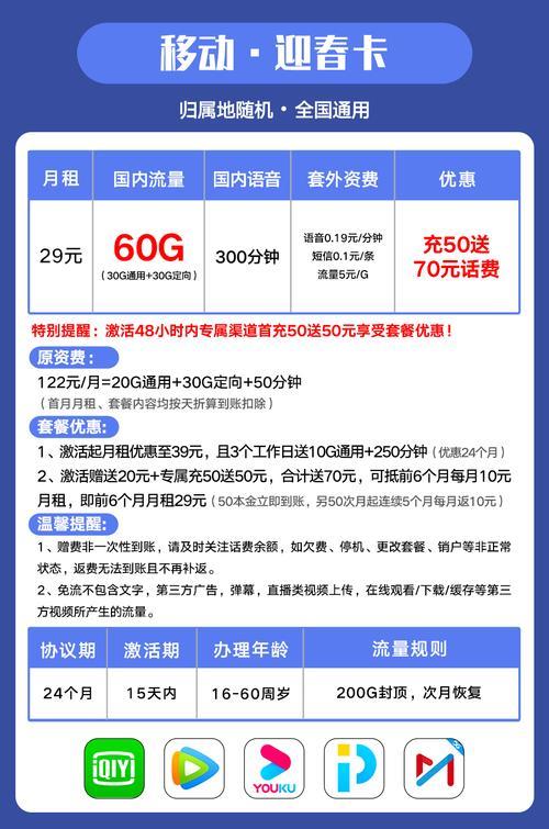 中国移动送流量活动2023，最高领取120G！