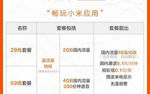 小米流量卡一天一元是真的吗？