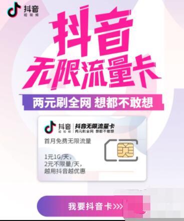抖音上领取的流量卡是真的吗？谨防骗局！