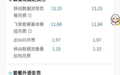 中国移动套餐外语音费是什么？怎么算？