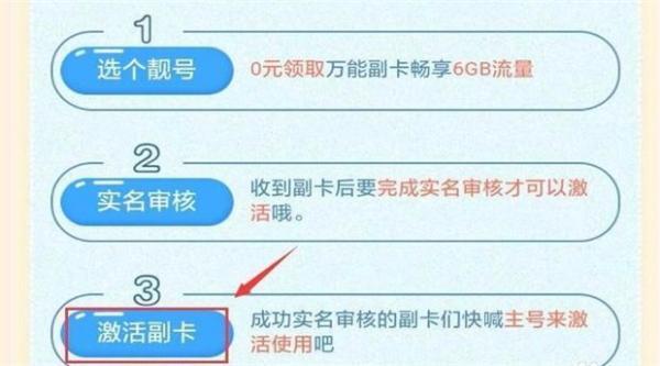 移动副卡怎么办理？