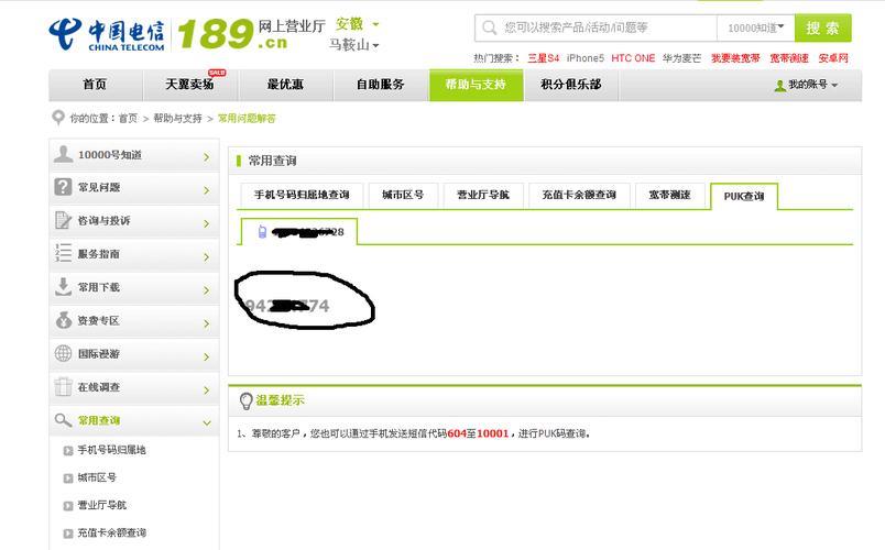 电信puk原始密码是多少？查询方法和注意事项