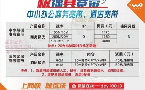 联通59元套餐加宽带，优惠多多，快来办理吧！