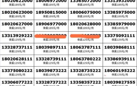 中国电信段号大全（2023年最新）