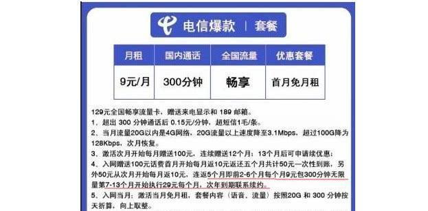 9元月租电信卡是真的吗？看完这篇文章你就知道了