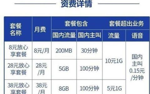 办一张电信卡最低多少钱？