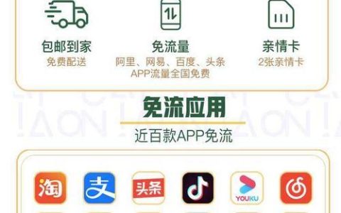 联通菜鸟小宝卡新68元资费，通话流量双优惠