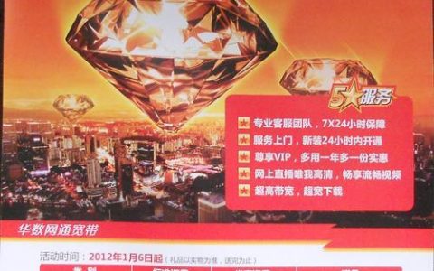 华数宽带服务热线：7*24小时为您提供贴心服务