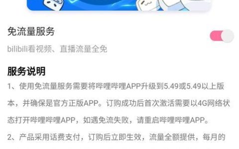 B站卡流量推荐，看视频玩游戏不限量
