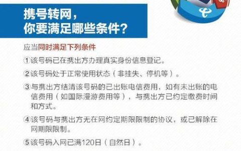携号转网后悔了怎么办？快速携回7天内解决所有问题