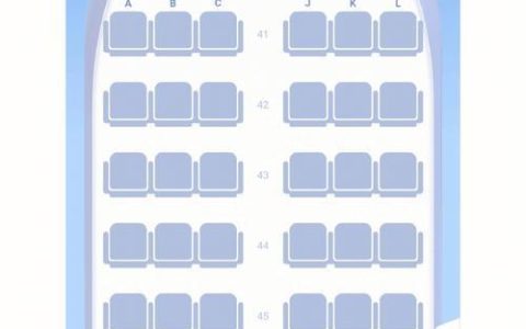 波音737-800座位图介绍
