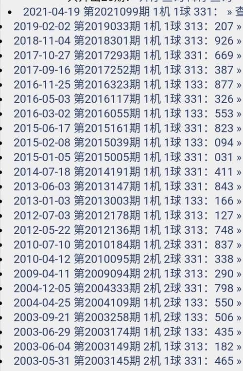 3D开机号今天近100期试机号分析