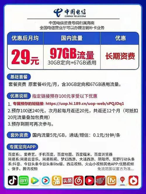 2024电信永久29元不限流套餐来了，是真的吗？