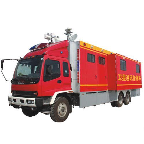 消防通讯车：火场上的信息中枢
