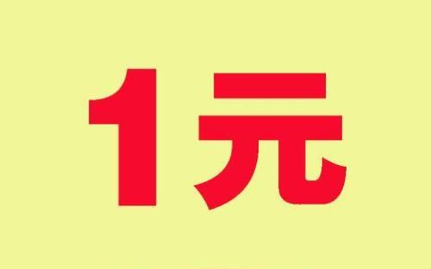 话费可以充值1元吗？