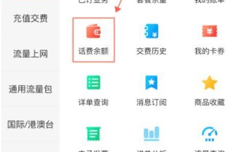 如何查询话费？