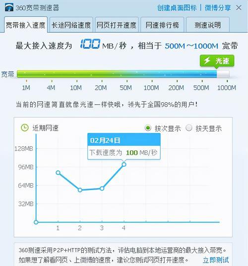 如何测试家庭网速？