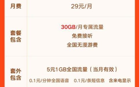 19元花豹卡套餐流量：超值选择，畅享网络生活