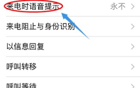 如何取消来电显示？