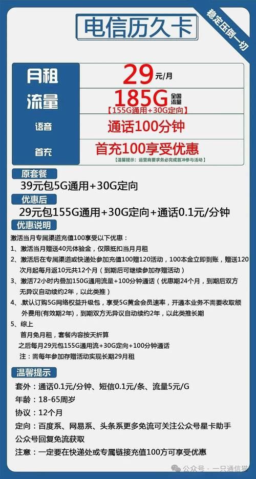 哪个手机卡资费最低？2024年最新套餐对比