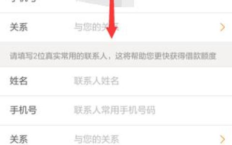 借款联系人：是什么？如何填写？