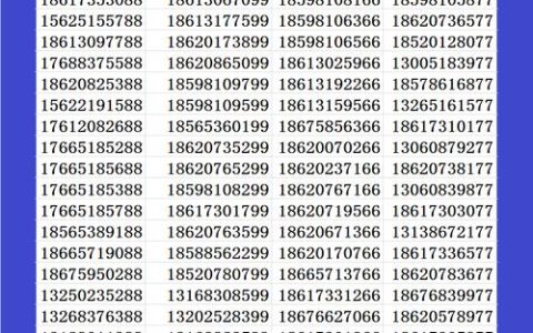 135老号段靓号：彰显身份，价值倍增