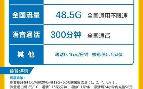 2024年联通流量套餐费用：详细解析及资费对比