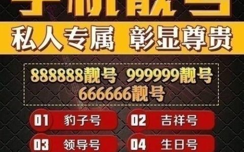 185手机靓号：彰显个性，引领潮流