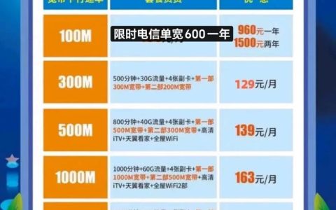 如何办理电信卡和电信套餐?