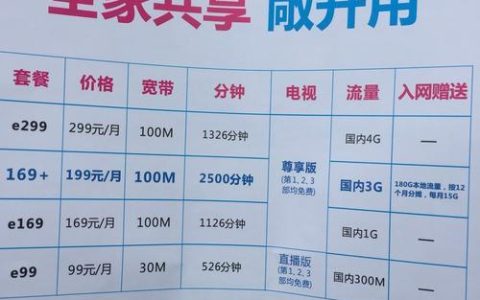 电信169套餐是千兆网线吗？