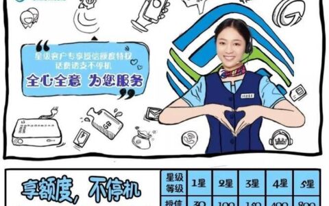 移动五星级用户有什么待遇？