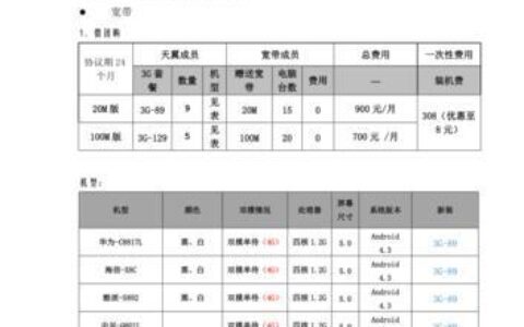 丹阳电信宽带套餐价格表（2024年6月更新）
