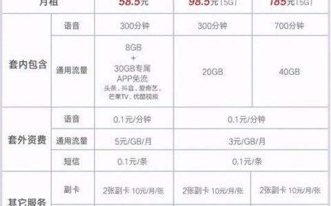 联通惠民卡：实惠套餐，畅享5G