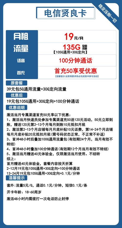 电信19元套餐有哪些？