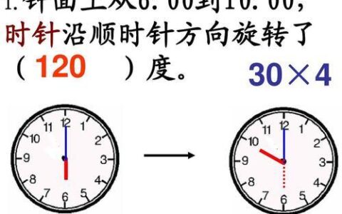 时针的速度怎么算？