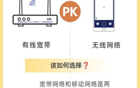 宽带和无线网一样吗？